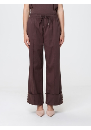 LIU JO Pants Woman color Mud