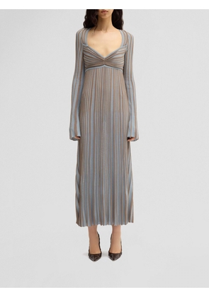 MACCAPANI Dress Woman color Sky