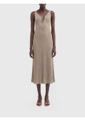 MACCAPANI Dress Woman color Beige