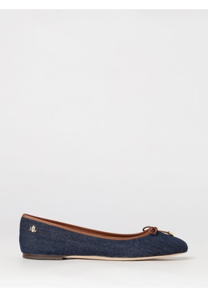 LAUREN RALPH LAUREN Ballet Flat Woman color Blue