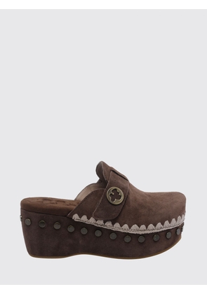 MOU Wedge Shoes Woman color Brown