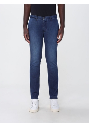 XC Skinny Fit Mid-Rise Jeans in Denim with Button and Zip Closure
