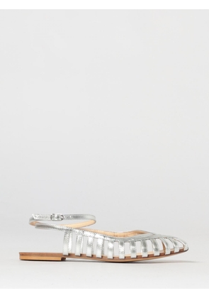 ANNA F. Heeled Sandal Woman color Silver