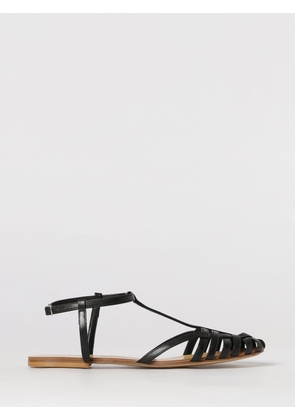 ANNA F. Heeled Sandal Woman color Black