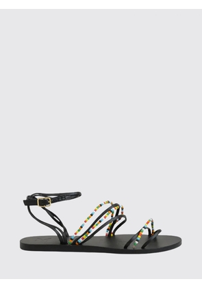 MANEBI Heeled Sandal Woman color Black