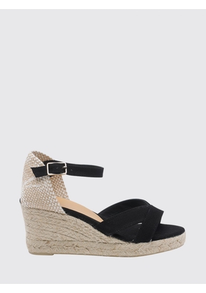 CASTAÑER Bruna Mid-Wedge Canvas Espadrilles with Adjustable Ankle Strap