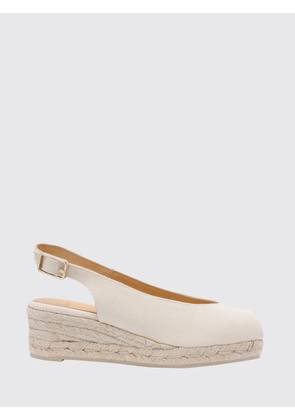 CASTAÑER Dosalia Mid-Wedge Canvas Sandals with Open Toe and Ankle Strap