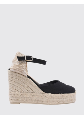 CASTAÑER Carina High-Wedge Canvas Platform Espadrilles with Ankle Tie
