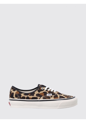 VANS Authentic Premium Low Top Sneakers in Animal Print Pony Hair