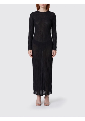 TOTEME Long Slim Fit Jersey Sheath Dress with Long Sleeves