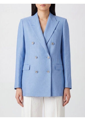 TAGLIATORE Blazer Woman color Gnawed Blue