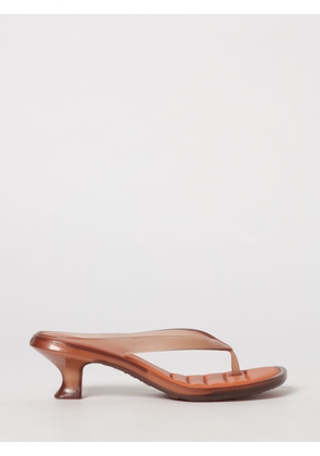 Melissa PVC Thong Sandals with Open Toe and Medium Heel