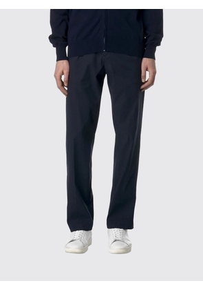K-WAY Slim Fit Tailored Gabardine Trousers with Belt Loops