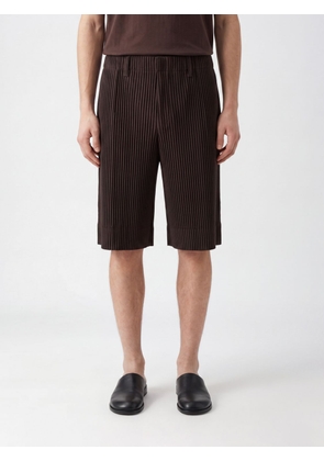 HOMME PLISSE' ISSEY MIYAKE Homme Plissé Issey Miyake Knee-Length Pleated Crêpe Chino Shorts