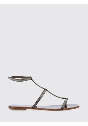 PEDRO GARCIA Heeled Sandal Woman color Olive