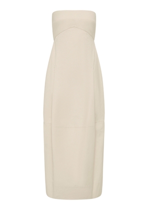 St. Agni Cocoon Canvas Midi Dress - Moda Operandi