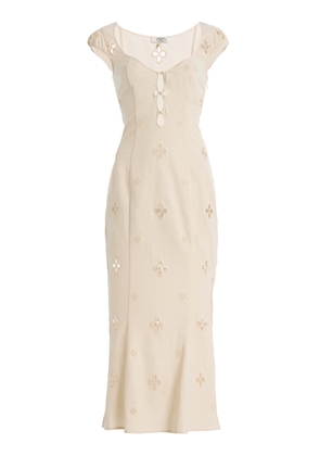 Mirror Palais Maria Cotton-Linen Maxi Dress - Moda Operandi