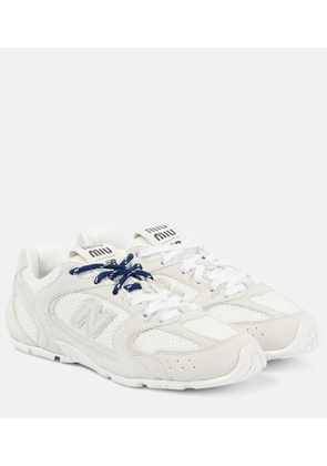 Miu Miu x New Balance 530 SL suede sneakers