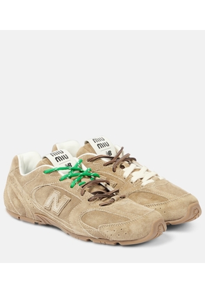 Miu Miu x New Balance 530 SL suede sneakers