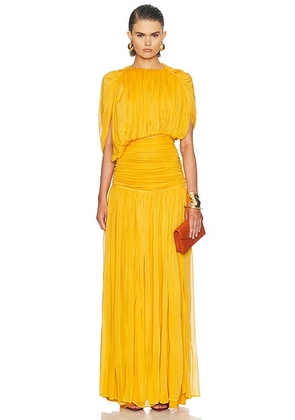 TOVE Gai Dress in Golden Yellow - Mustard. Size 38 (also in 36, 40, 42).