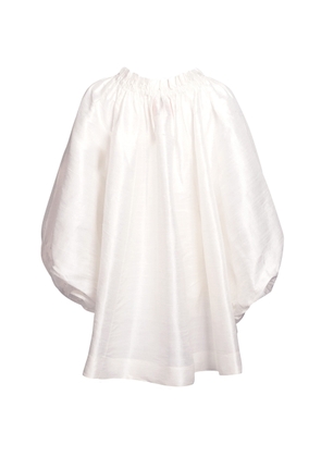 Coniglio Palm Beach Worth Off-The-Shoulder Silk Mini Dress - Moda Operandi