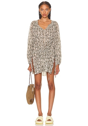 Isabel Marant Etoile Parsley Dress in Khaki - Cream. Size 40 (also in ).
