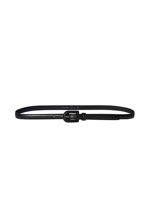 The Row Lizard Belt in Black ANS - Black. Size 85 (also in 80).