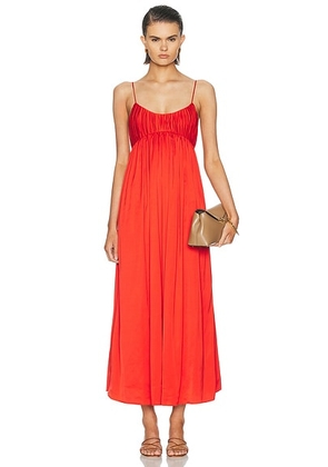 TOVE Katrine Dress in Red - Red. Size 42 (also in 34, 36, 40).