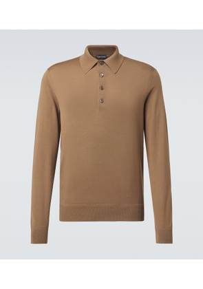 Tom Ford Wool gauge polo sweater
