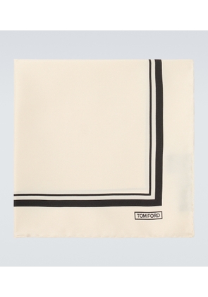 Tom Ford Printed silk pocket square