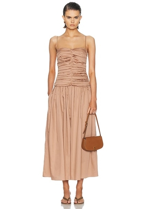TOVE Amina Dress in Mink - Rose. Size 36 (also in 38, 40, 42).