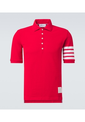 Thom Browne 4-Bar cotton polo shirt