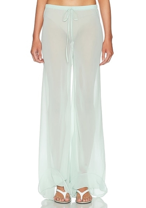 Shani Shemer Frankie Pant in Aqua Blue - Mint. Size L (also in M).