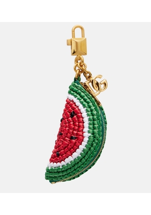 Dolce&Gabbana Woven bag charm