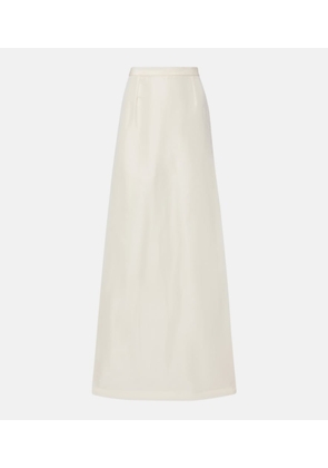 Gucci Silk faille maxi skirt