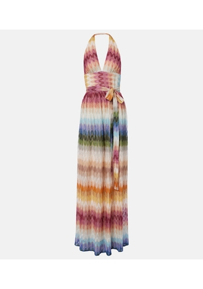 Missoni Halterneck maxi dress