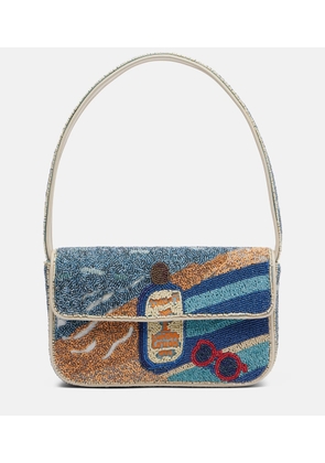 Staud Tommy beaded shoulder bag