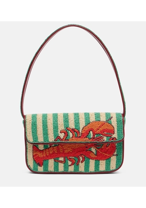 Staud Tommy beaded shoulder bag