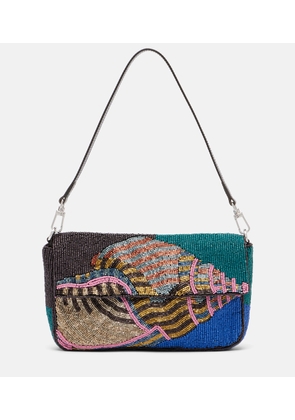 Staud Timmy beaded shoulder bag