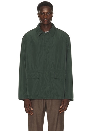 The Row Frank Jacket in Green Spruce - Green. Size 36 (also in 38, 40, 42).