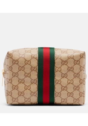 Gucci Gucci Essence Classic GG canvas makeup bag