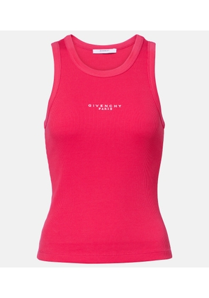 Givenchy Logo printed cotton top