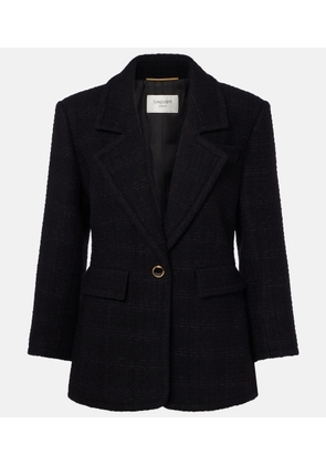 Saint Laurent Wool-blend tweed jacket