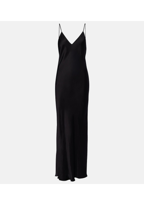 Isabel Marant Nevana satin maxi dress
