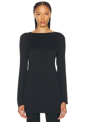 The Row Ozma Top in Black - Black. Size M (also in L).