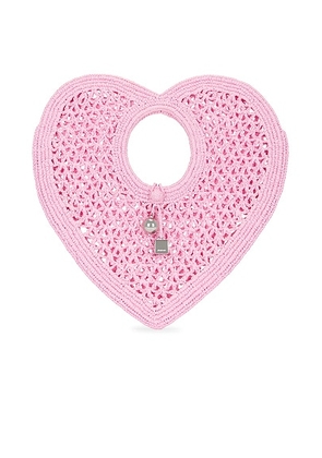 JACQUEMUS Le Spiaggia Coeur in Light Pink - Pink. Size all.