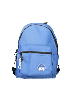 North Sails Blue Polyester Backpack