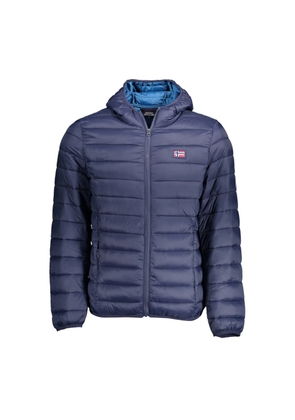 Norway 1963 Blue Polyamide Men's Jacket - L