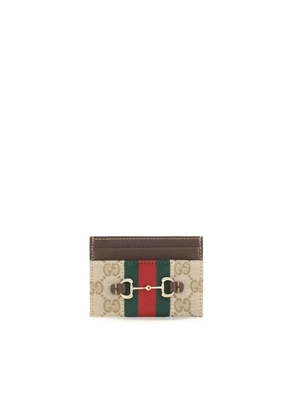 Gucci Beige Fabric Wallet