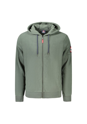 Norway 1963 Green Polyester Men's Sweatshirt with Hood - M